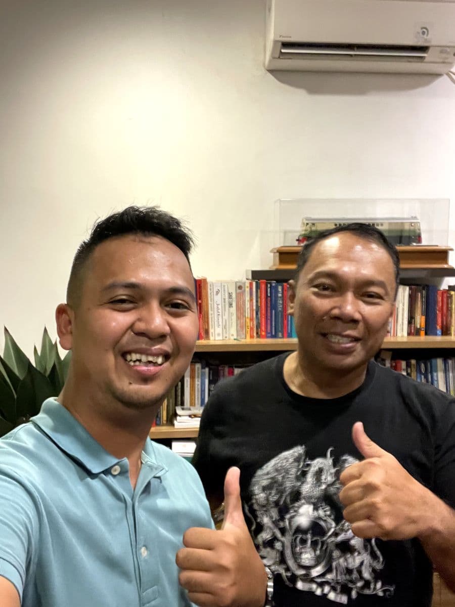 Foto sesi dengan Rivan — Jasa Marga
